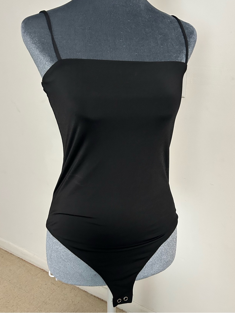 Express Black Body Contour Bodysuit